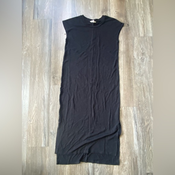Madewell black muscle midi dress - Picture 4 of 8